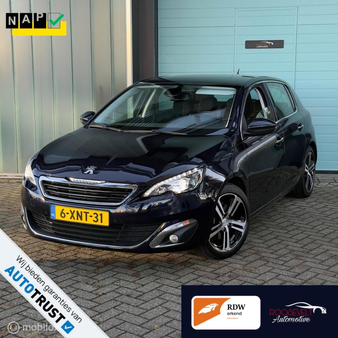 Peugeot 308 - 1.6 THP Allure NAP / TREKHAAK / LED / GT LINE - AutoWereld.nl