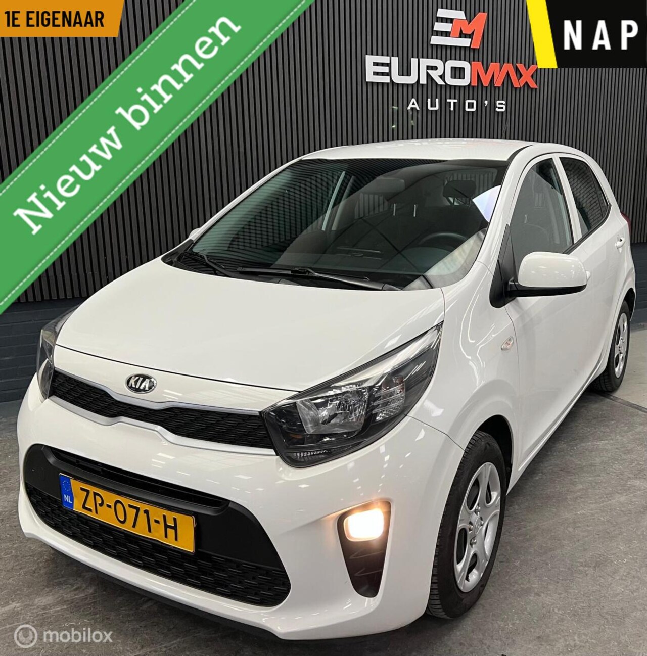 Kia Picanto - 1.0 CVVT ComfortLine NAP - 1e Eigenaar-APK 11/27 - AutoWereld.nl
