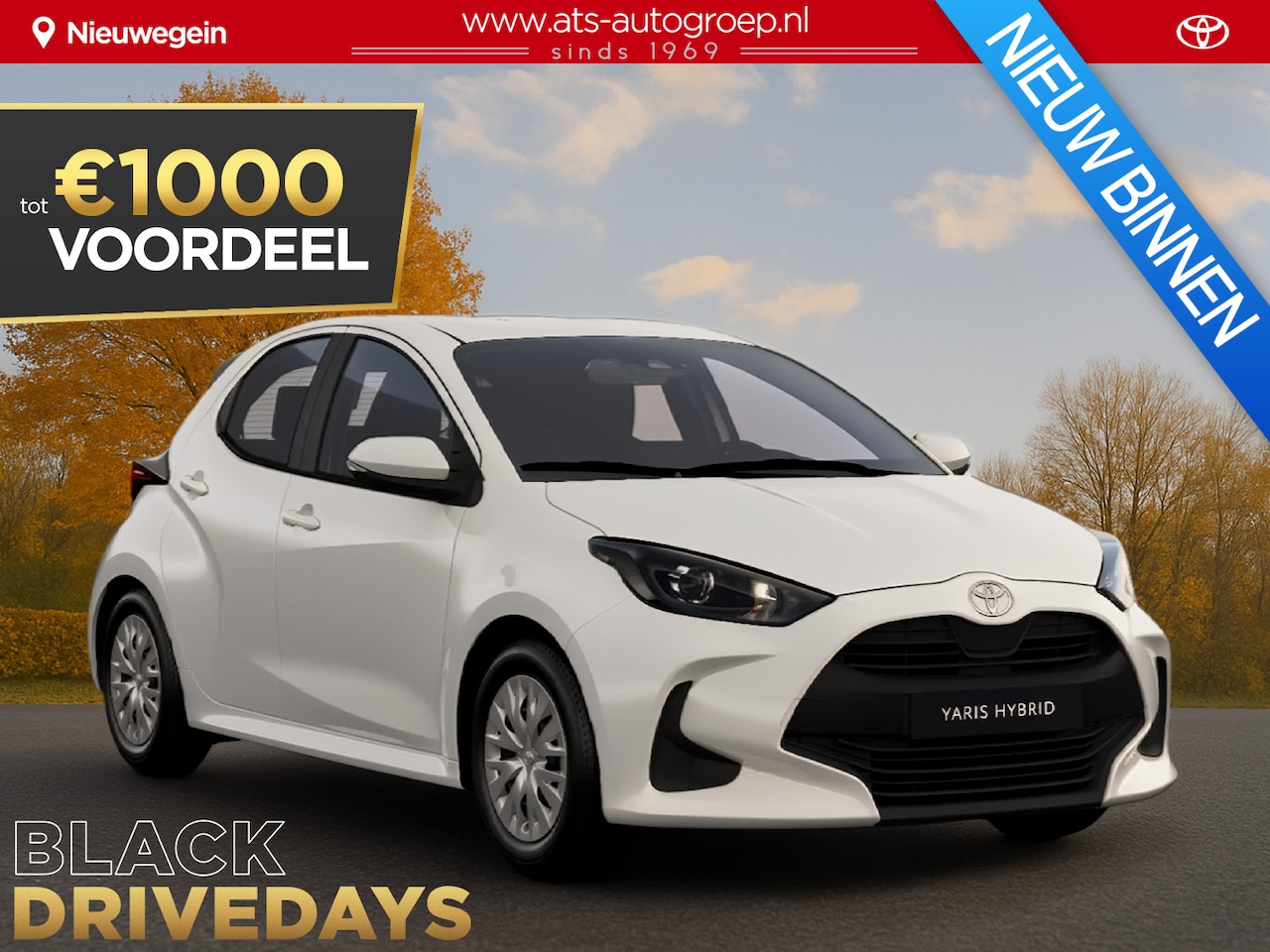 Toyota Yaris - 1.5 Hybrid 115 Comfort €25.895,- RIJKLAAR! Nu €1.000,- voordeel! Nu extra scherp geprijsd! - AutoWereld.nl