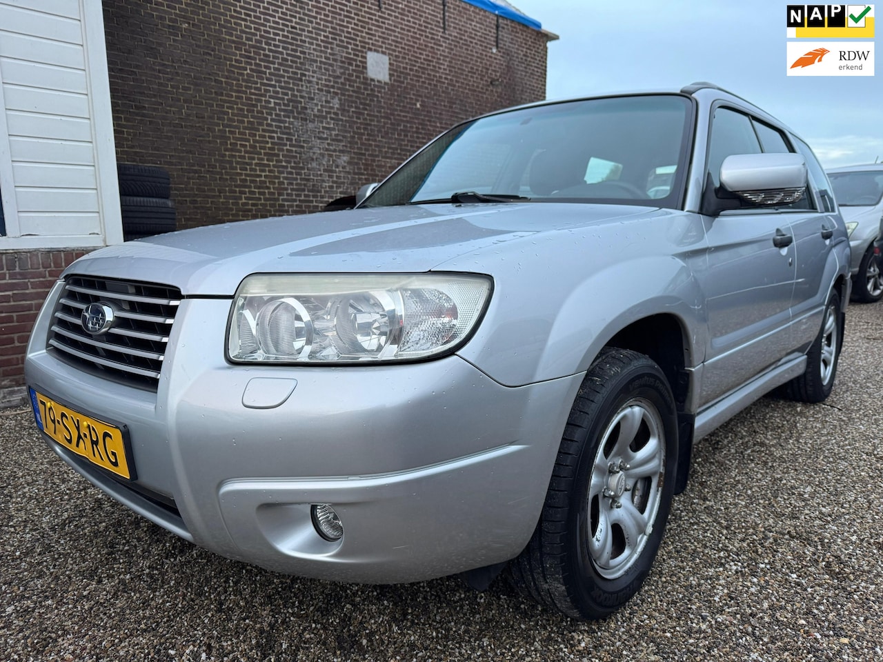 Subaru Forester - 2.0 X Comfort Pack AUTOMAAT Cruise Airco Trekhaak Nette Auto - AutoWereld.nl
