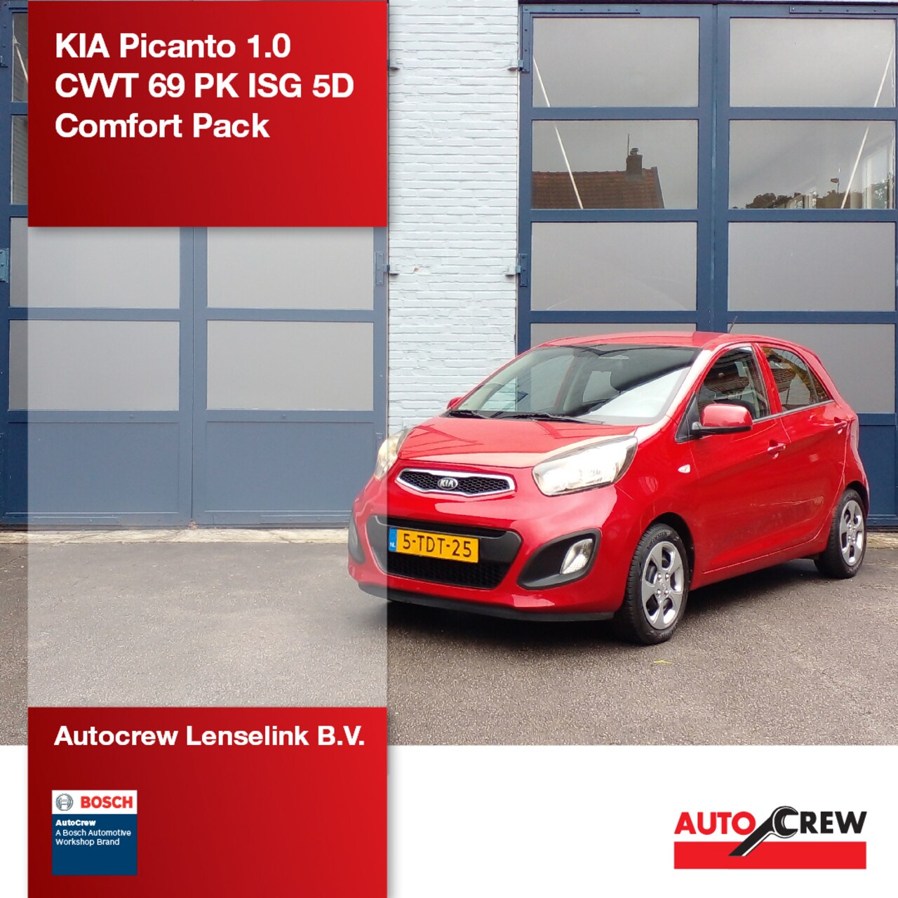 Kia Picanto - 1.0 CVVT 69 PK ISG 5D Comfort Pack | Origineel NL | - AutoWereld.nl
