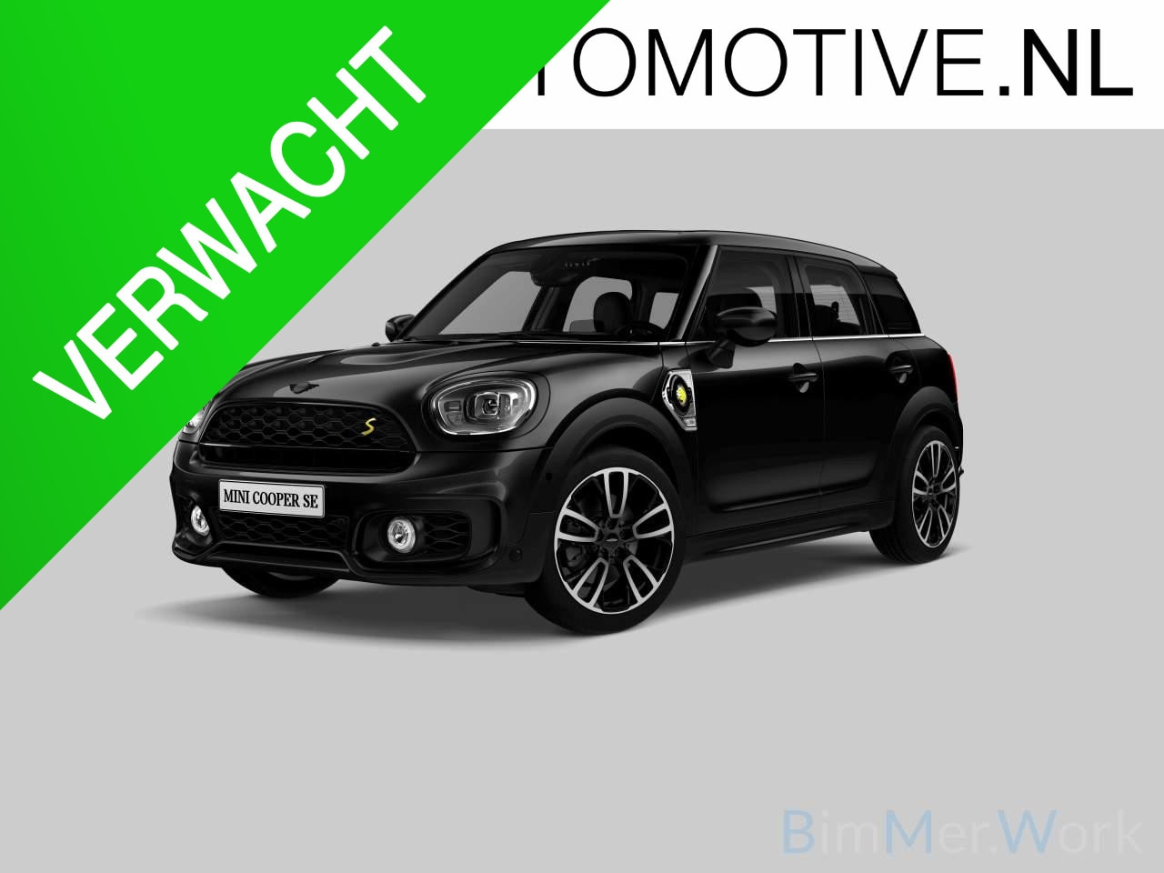 MINI Countryman - Mini 2.0 Cooper S E ALL4 John Cooper Works 19", H/K, Panoramadak, HUD, enz - AutoWereld.nl