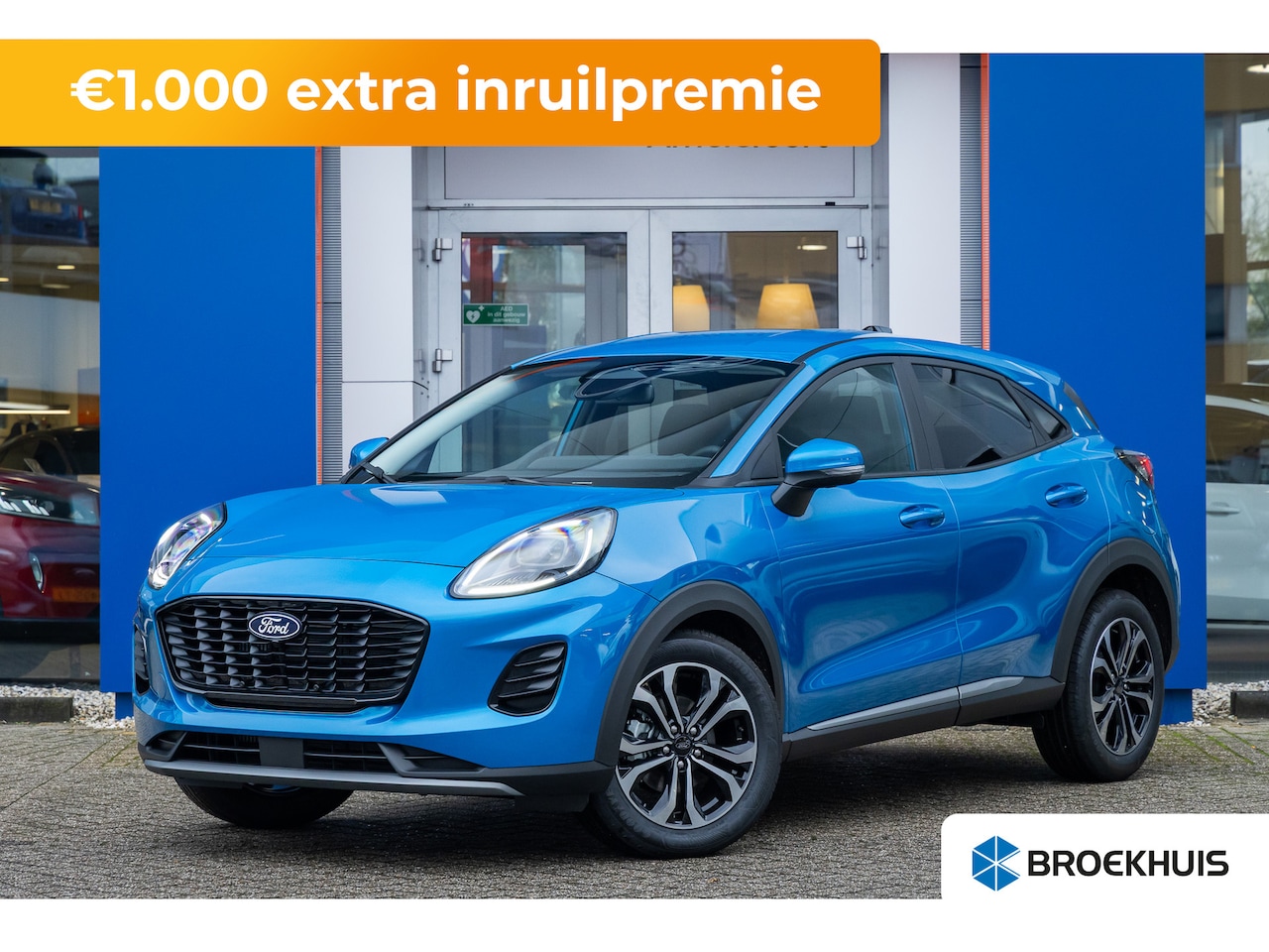 Ford Puma - 1.0 EcoBoost Hybrid Titanium | Winterpack | | Achteruitrijcamera | Apple Carplay/Android A - AutoWereld.nl