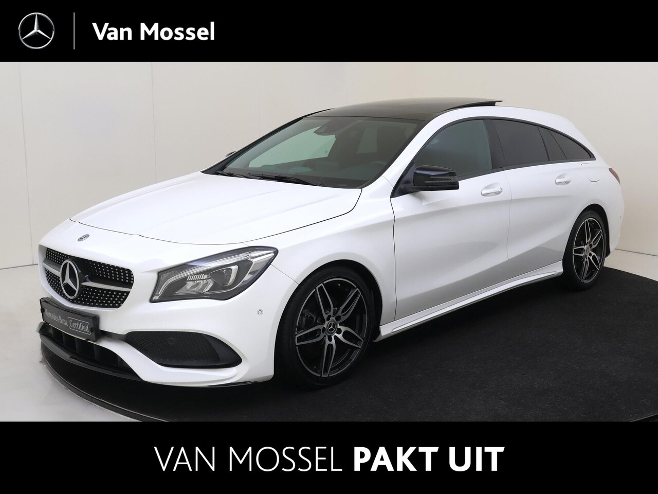 Mercedes-Benz CLA-klasse Shooting Brake - 180 Business Solution AMG / Panoramadak/ Night - AutoWereld.nl