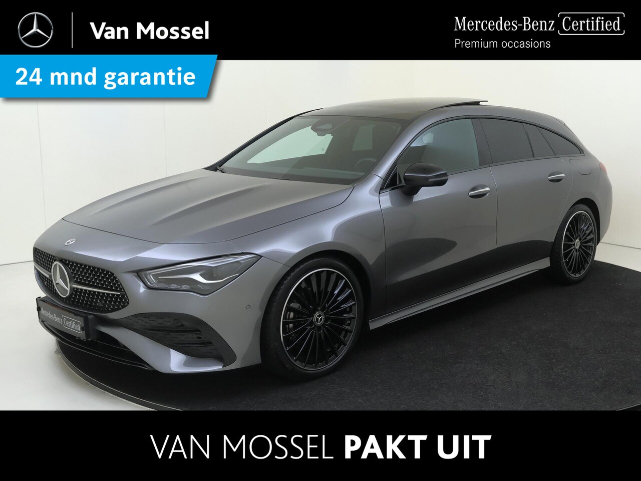 Mercedes-Benz CLA-klasse Shooting Brake - 180 Star Edition AMG Line / Stoelverwarming / Achteruitrijcamera / Panorama-schuifdak / Ni - AutoWereld.nl