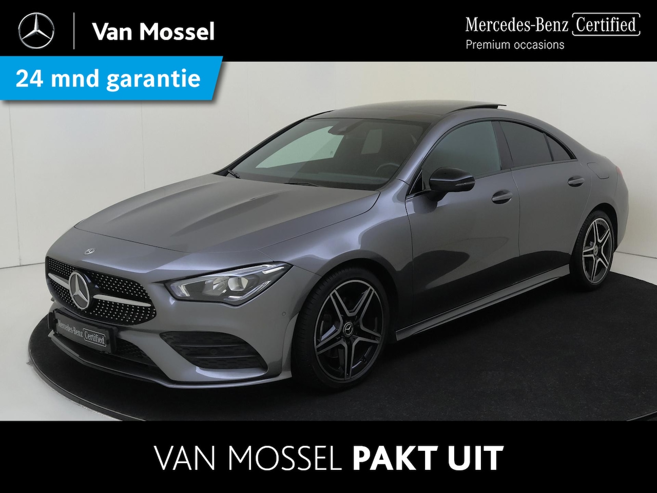 Mercedes-Benz CLA-Klasse - 180 Business Solution AMG /Panoramadak /Night-pakket /18 Inch /Achteruitrijcamera - AutoWereld.nl
