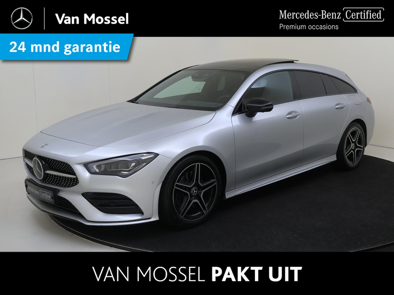 Mercedes-Benz CLA-klasse Shooting Brake - 200 Premium Plus Panoramadak / Headup Display / Rijassistentiepakket - AutoWereld.nl