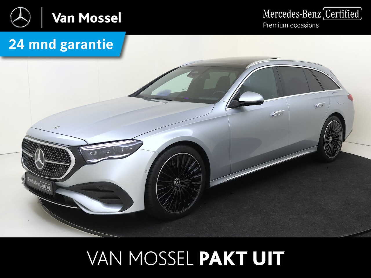Mercedes-Benz E-klasse Estate - 300 e AMG Line / Premium/ Panoramadak/ Burmester 4D/ Leder/ 360 camera/ Memory - AutoWereld.nl