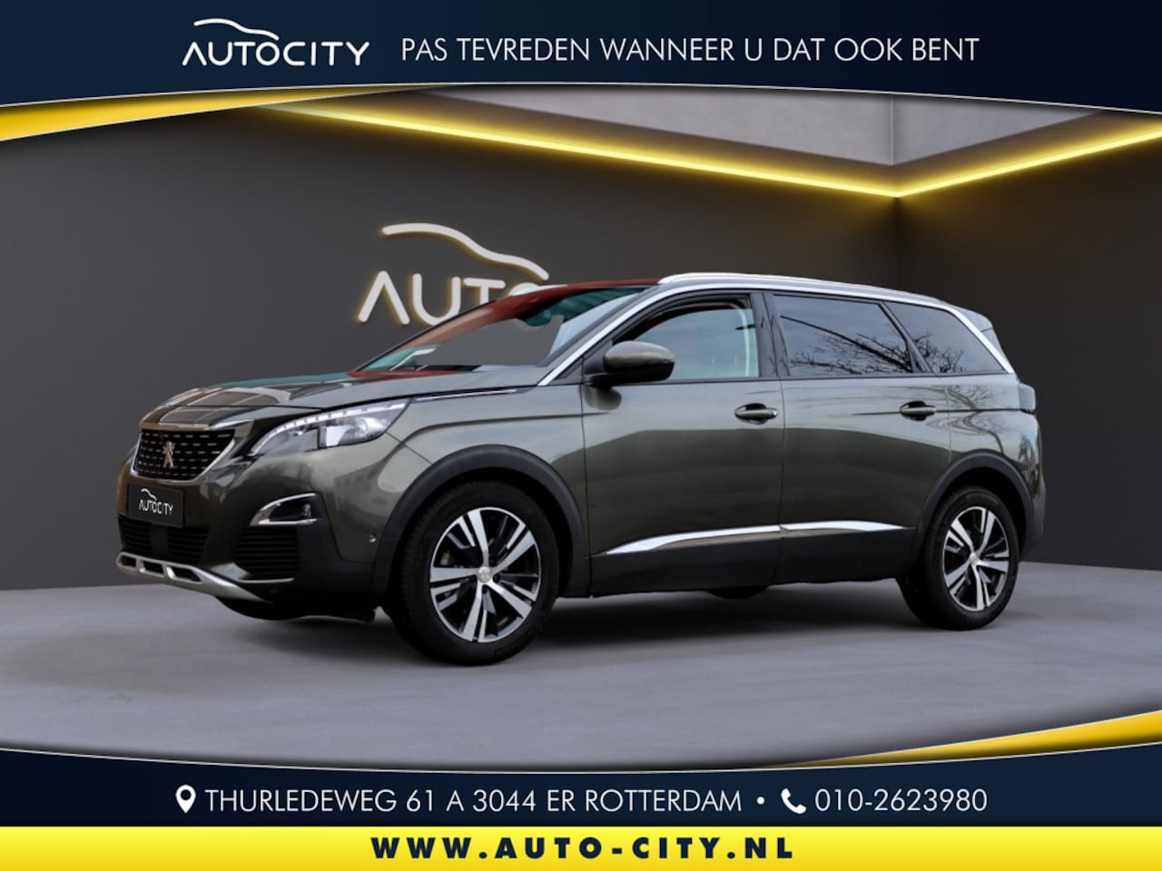 Peugeot 5008 - 1.2 Puretech 7p Allure Pack Camera l Carplay l Cruise - AutoWereld.nl