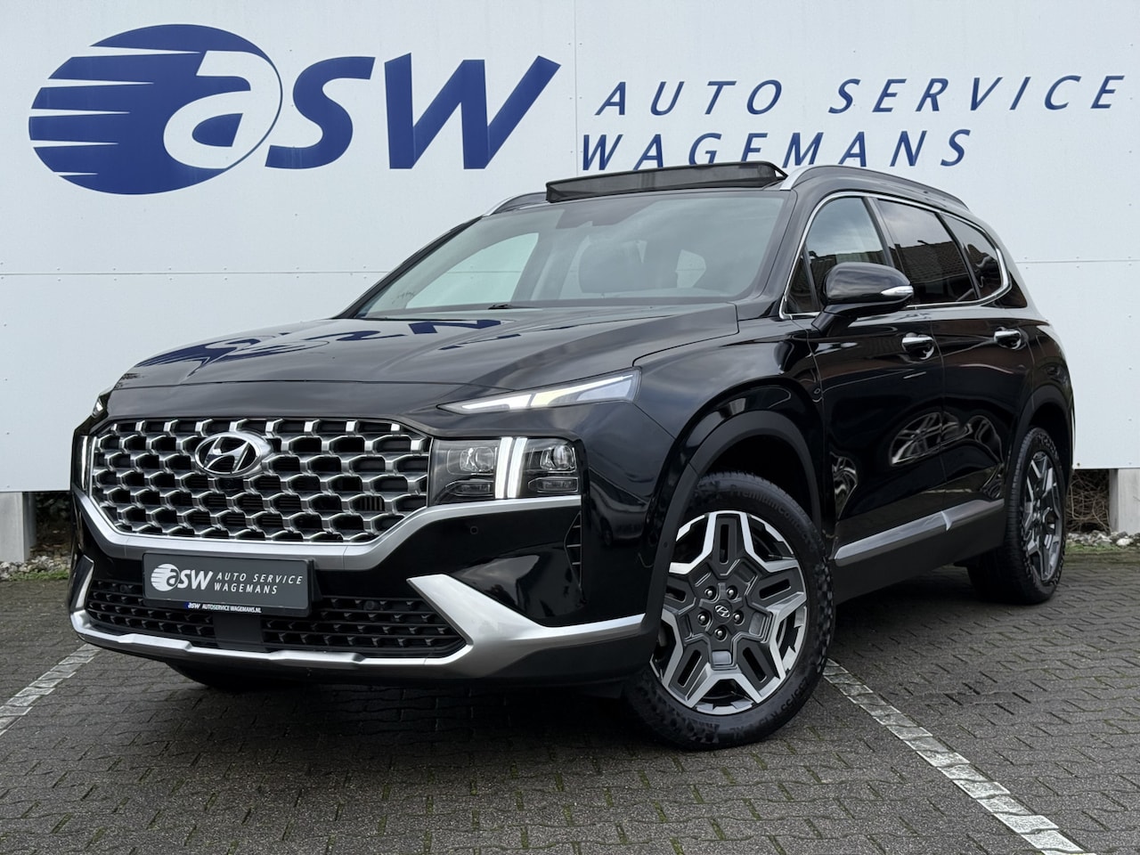 Hyundai Santa Fe - 1.6 T-GDI PHEV Premium Plus Sky 7p. | Pano | Leder | Memory | KRELL | 360* Camera | 19 inc - AutoWereld.nl