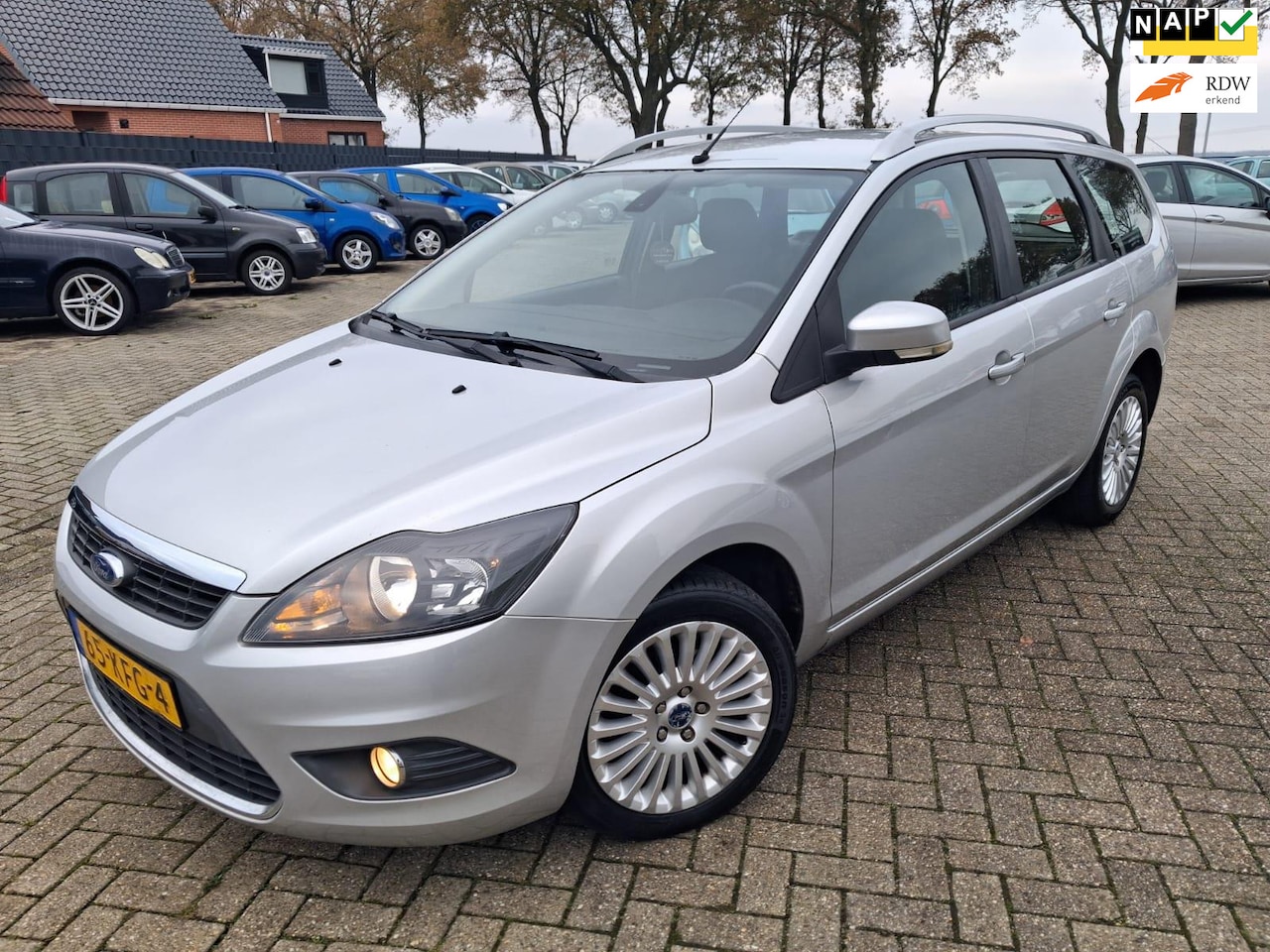 Ford Focus Wagon - 1.8 Titanium 2009. Climate/Cruise/Trekhaak etc.. APK 11-2026 - AutoWereld.nl