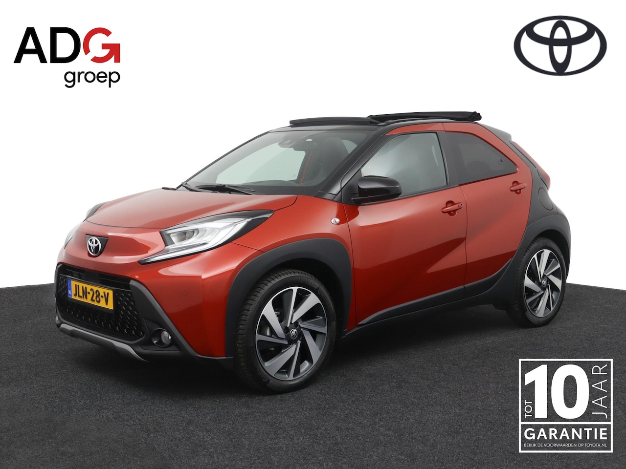 Toyota Aygo X - 1.0 VVT-i S-CVT Premium | Automaat | Cabrio dak | Leer-stof bekleding | Stoelverwarming | - AutoWereld.nl