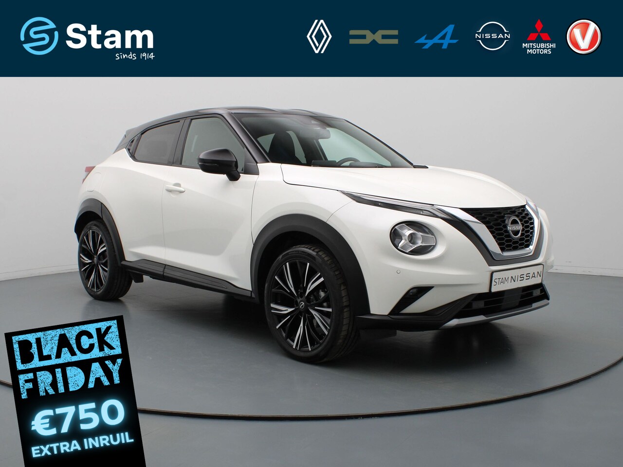 Nissan Juke - 115pk DIG-T N-Design Camera | Climate | Navi | Parksens. v+a | 19" Velgen - AutoWereld.nl