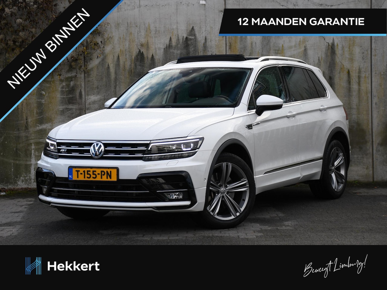 Volkswagen Tiguan - Highline 2.0 TSI 4Motion 220pk Automaat LEDER | SCHUIF-DAK | 19''LM | TREKHAAK | ADAPT. CR - AutoWereld.nl