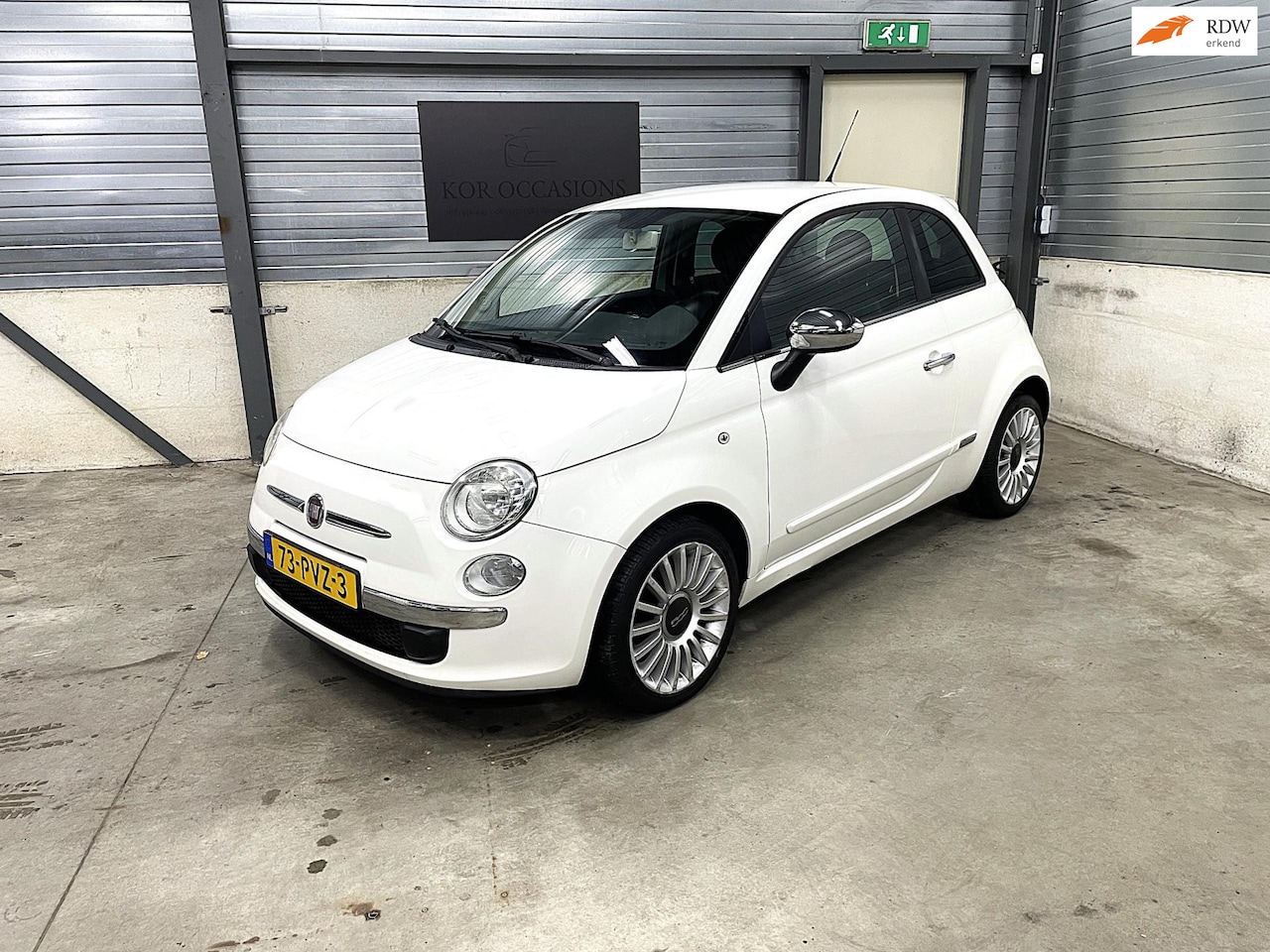 Fiat 500 - 0.9 TwinAir Sport NAP airco APK half leer - AutoWereld.nl