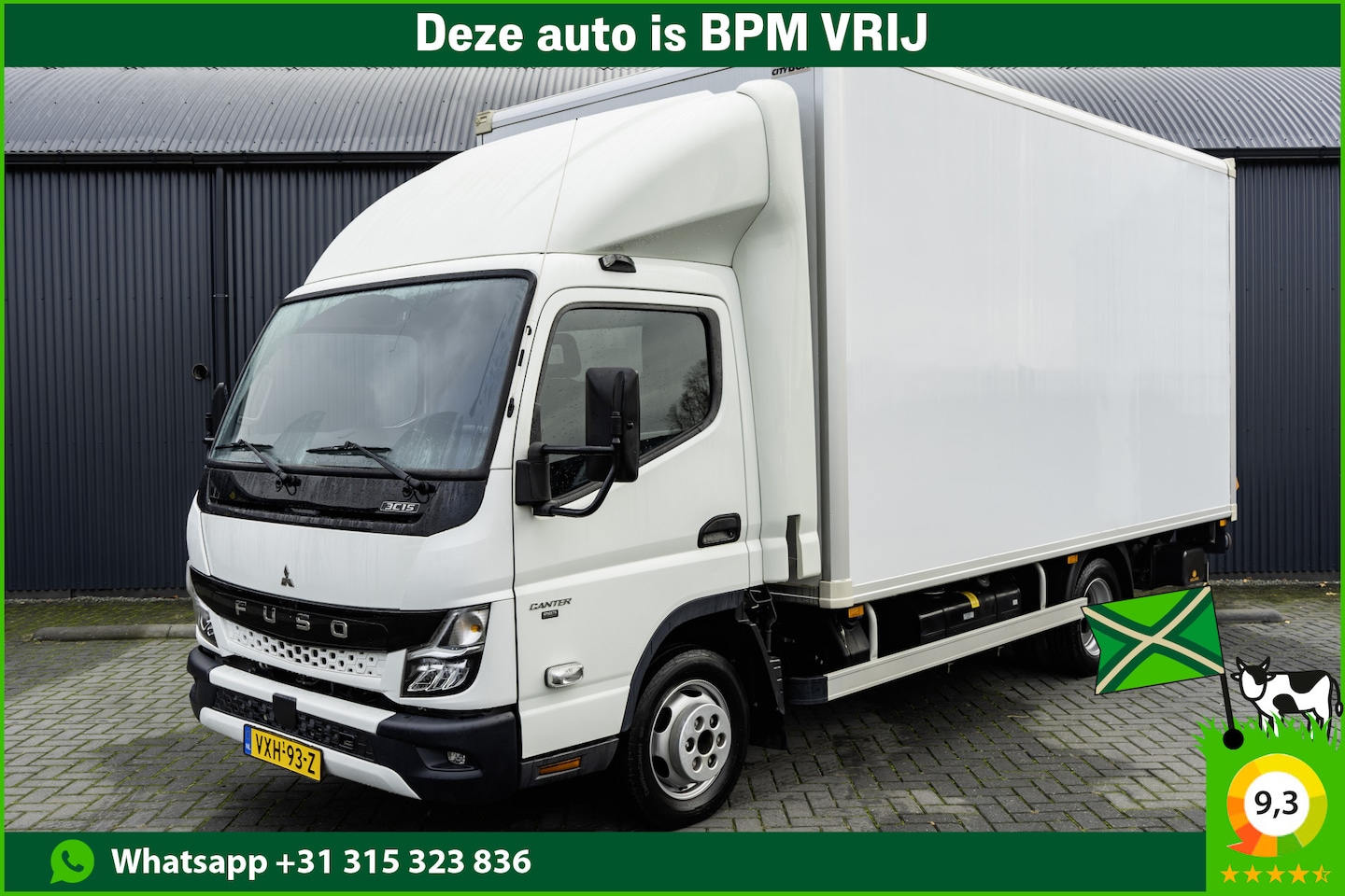 Fuso Canter - 3C15 | Bakwagen met laadklep | Automaat | 1000KG Laadklep | Airco - AutoWereld.nl