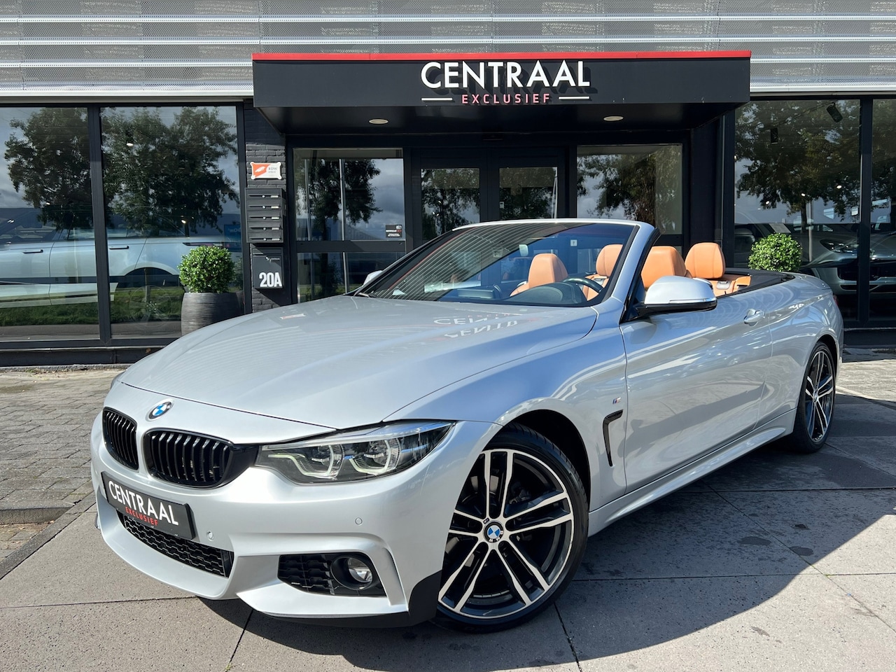 BMW 4-serie Cabrio - 420i High Exe M-sport NL-auto|Harman&Kardon|Airscarf|Memory|Leder - AutoWereld.nl