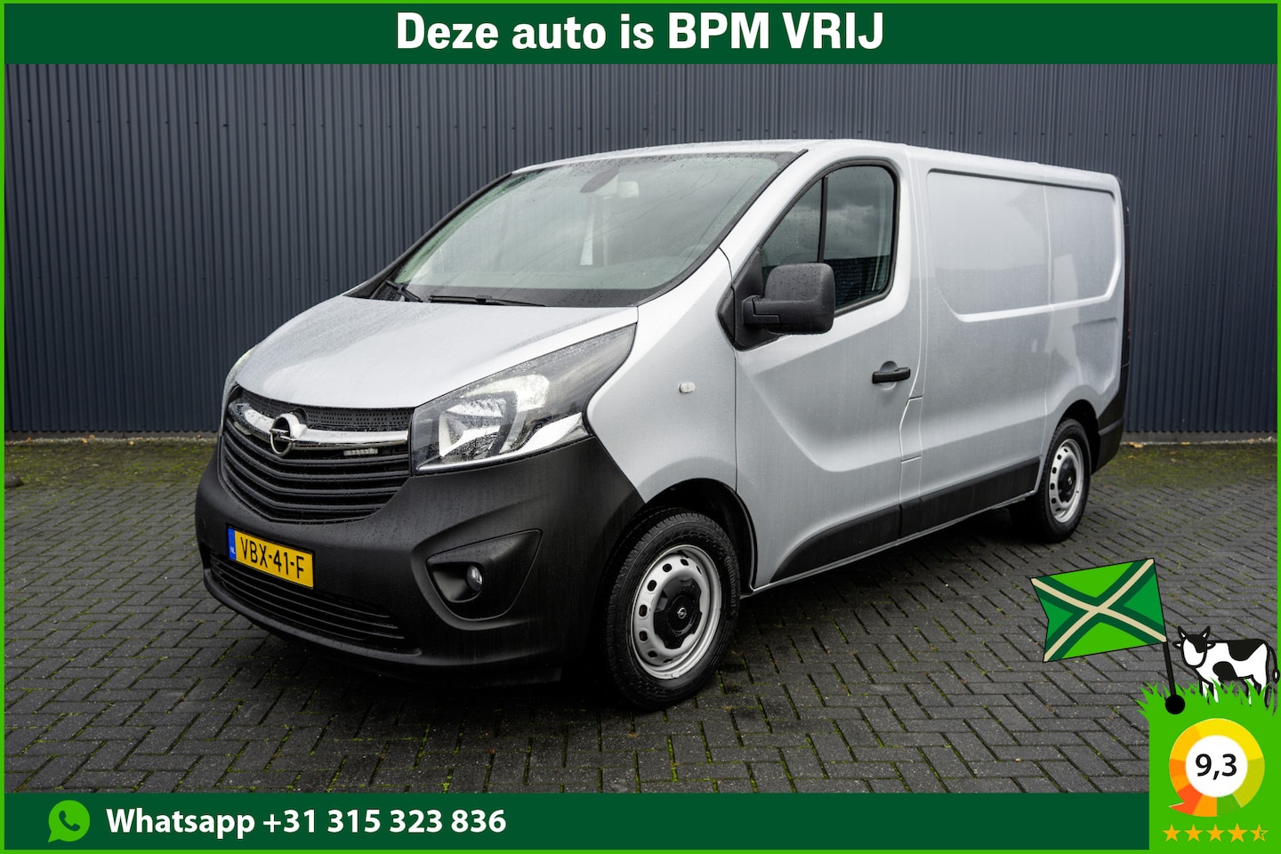 Opel Vivaro - 1.6 CDTI 125PK | L1H1 | LED | Camera | Navi | Cruise | Airco | PDC | Euro 6 - AutoWereld.nl