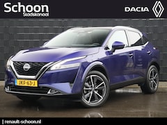 Nissan Qashqai - 1.3 MHEV Xtronic Business Premium | Adap. Cruise | Leder | 360 Camera | HUD | Bose | Panor
