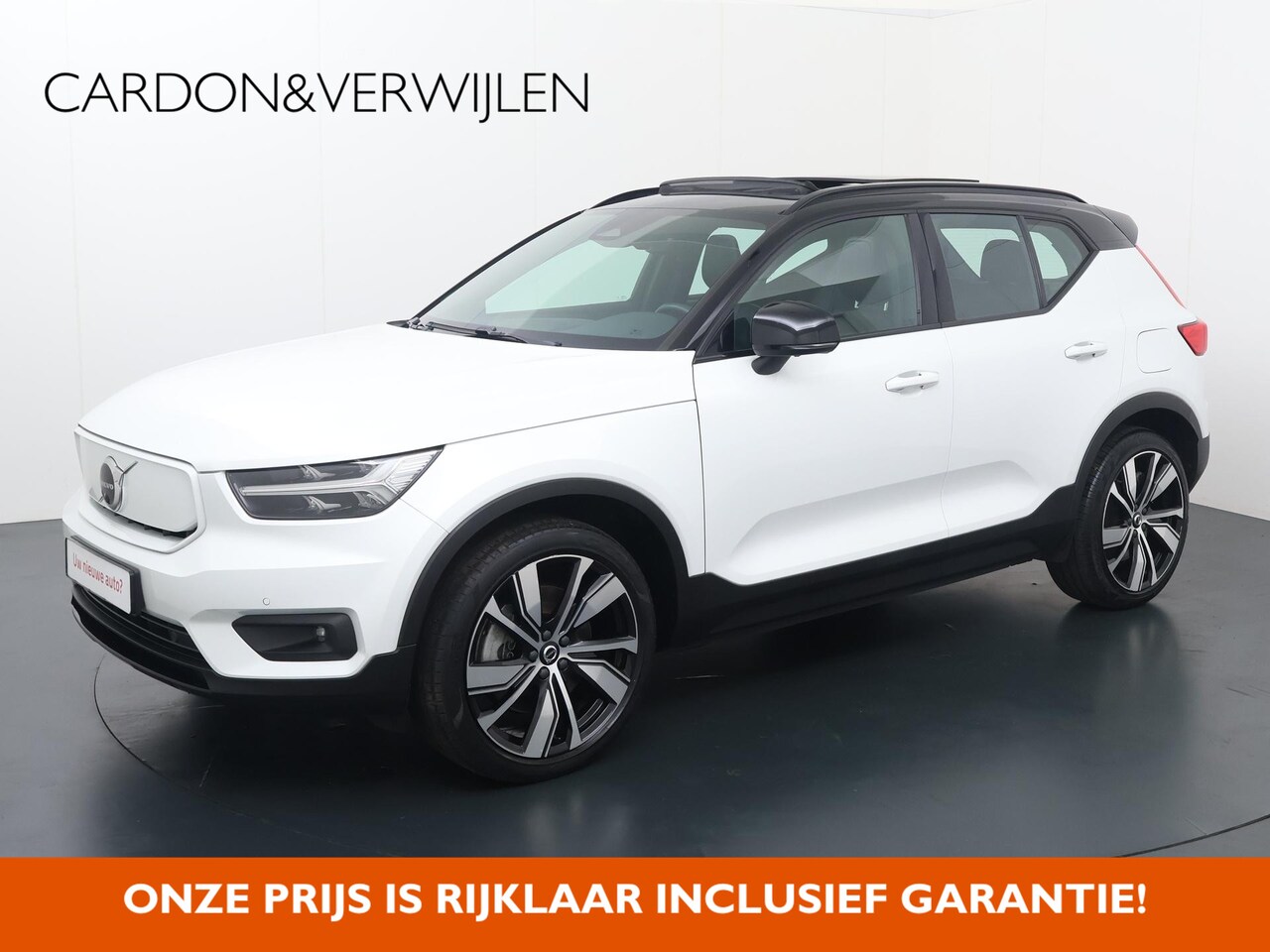 Volvo XC40 - Recharge P8 AWD R-Design | 408 PK | SoH 91% | Panoramadak | Navigatiesysteem | LED verlich - AutoWereld.nl