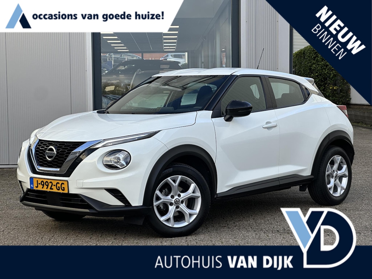 Nissan Juke - 1.0 DIG-T Acenta | Apple Carplay/Camera/Cruise Control/17-inch - AutoWereld.nl