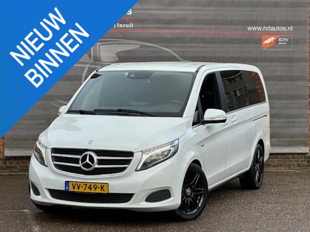 Mercedes-Benz V-klasse - 250 BlueTEC Lang DC BTW,LED,Car-play,Leder. - AutoWereld.nl