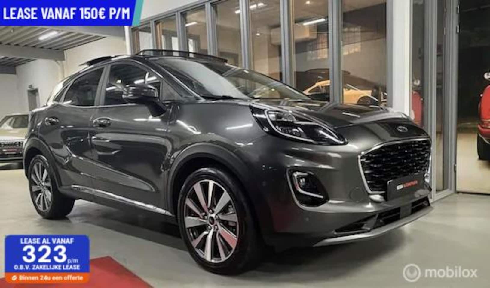 Ford Puma - 1.0 EcoBoost AUTOMAAT PANO LED CAMERA LEER MASSAGE CRUISE DODEHOEK - AutoWereld.nl