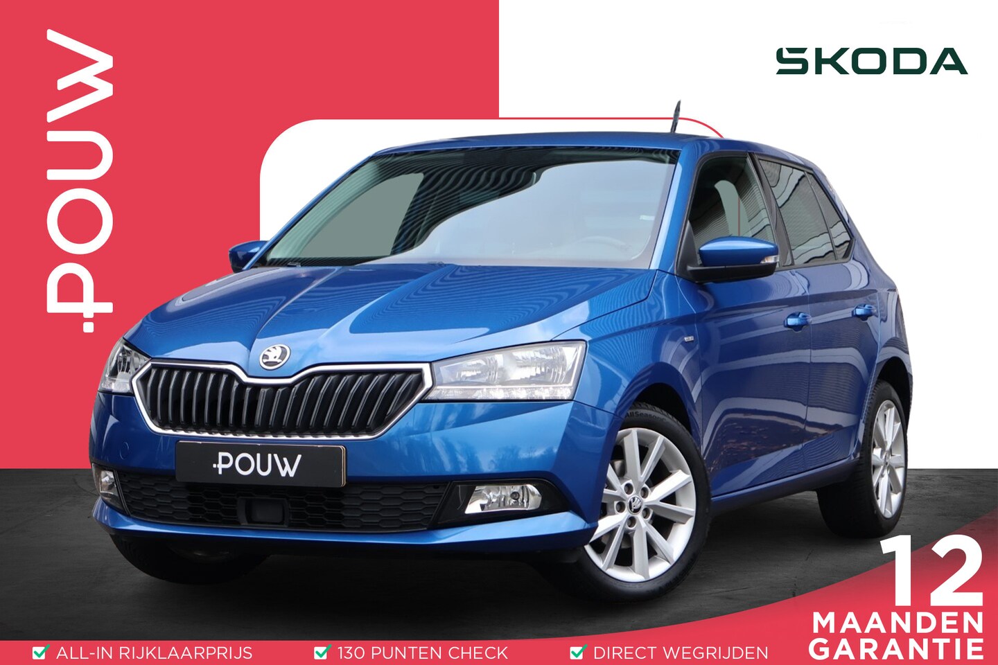 Skoda Fabia - 1.0 TSI 95pk Clever | Airco Automatische | DAB | Navigatie | Apple CarPlay/ Android Auto | - AutoWereld.nl