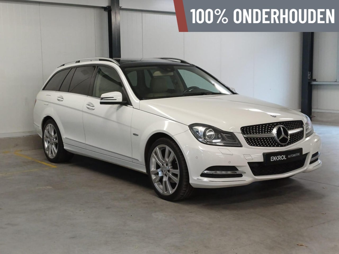 Mercedes-Benz C-klasse Estate - 180 Elegance Automaat (Pano/Clima) - AutoWereld.nl