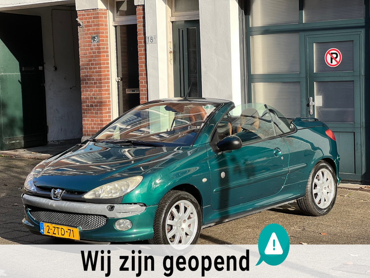 Peugeot 206 CC - 1.6-16V Roland Garros-cabrio - AutoWereld.nl