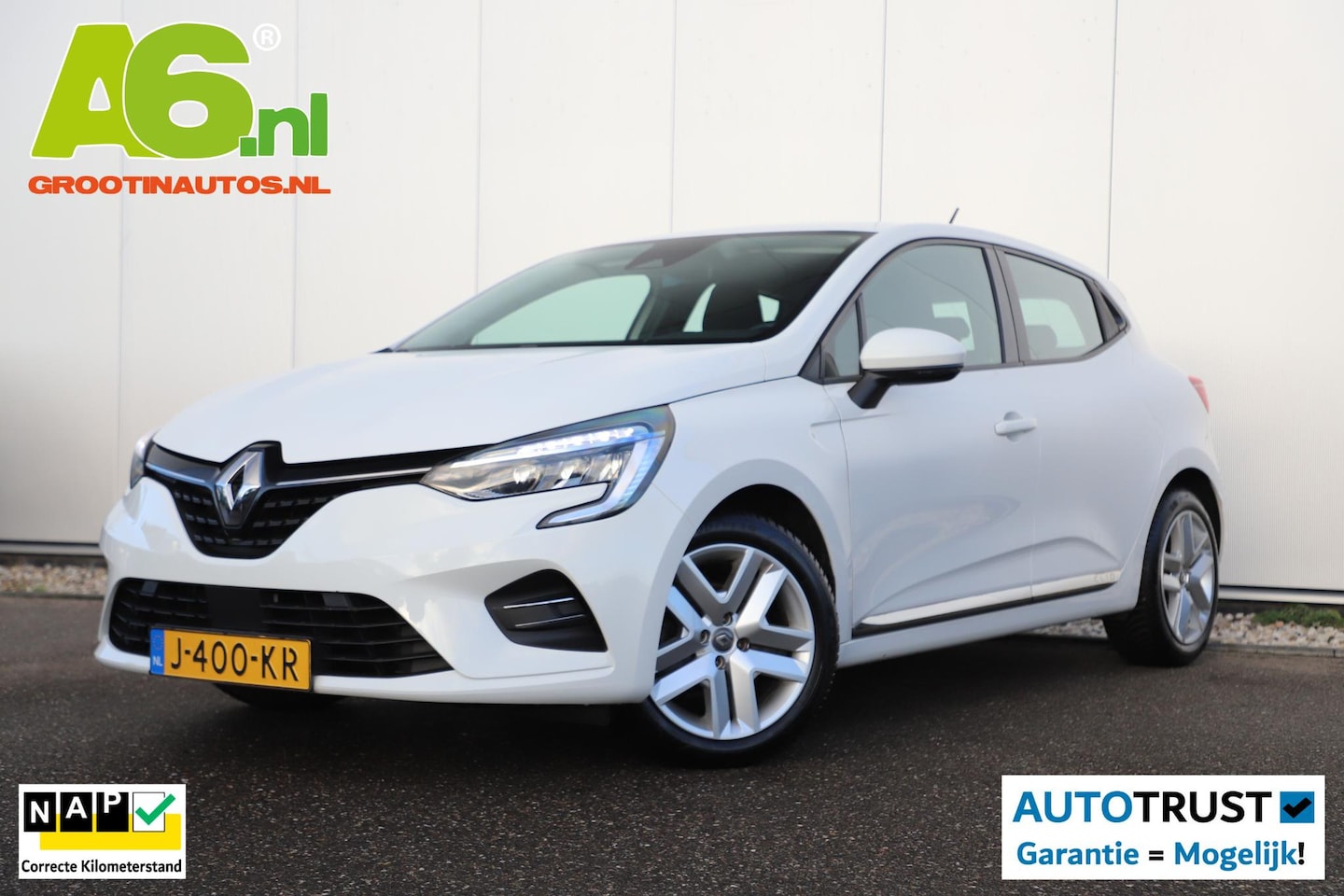 Renault Clio - 1.0 TCe Bi-Fuel Zen 101PK Navigatie Carplay Android Airco Cruise Control Parkeersensor Rij - AutoWereld.nl