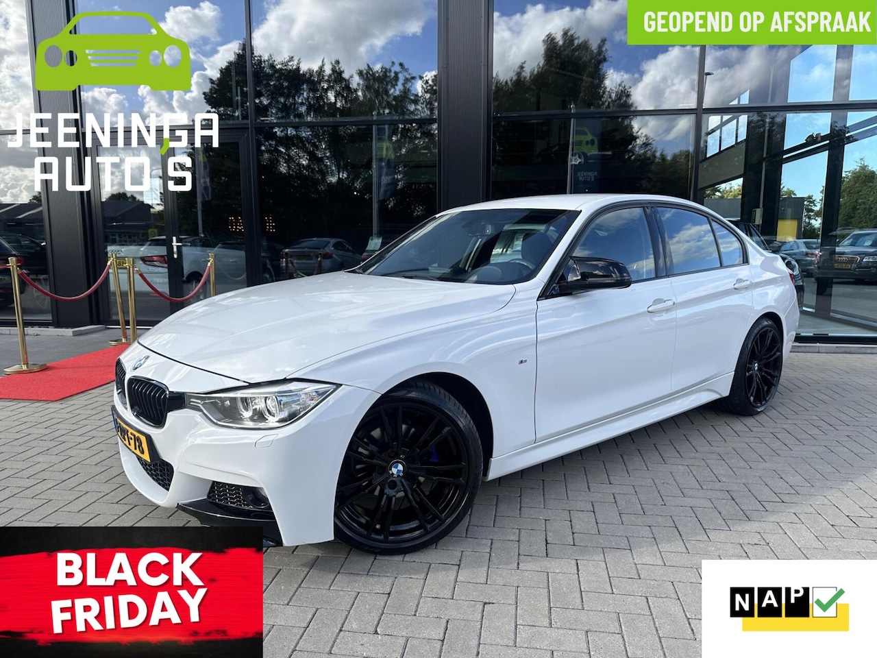 BMW 3-serie - 316i M High |AngelEyes|Navi|19"|NAP - AutoWereld.nl