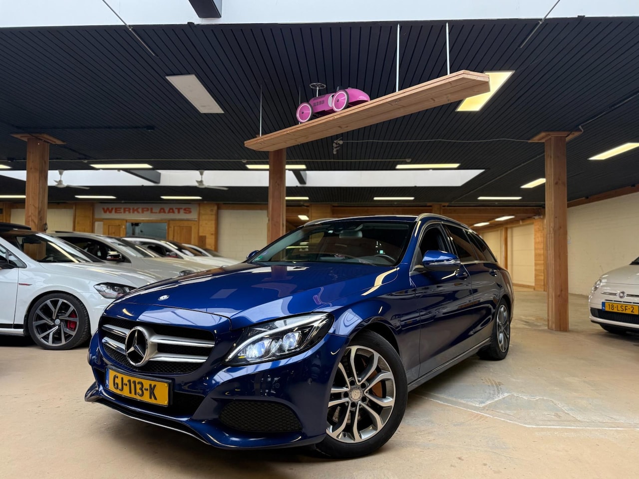 Mercedes-Benz C-klasse Estate - 350 e AMG Lease Edition Memory Burmester Headup - AutoWereld.nl