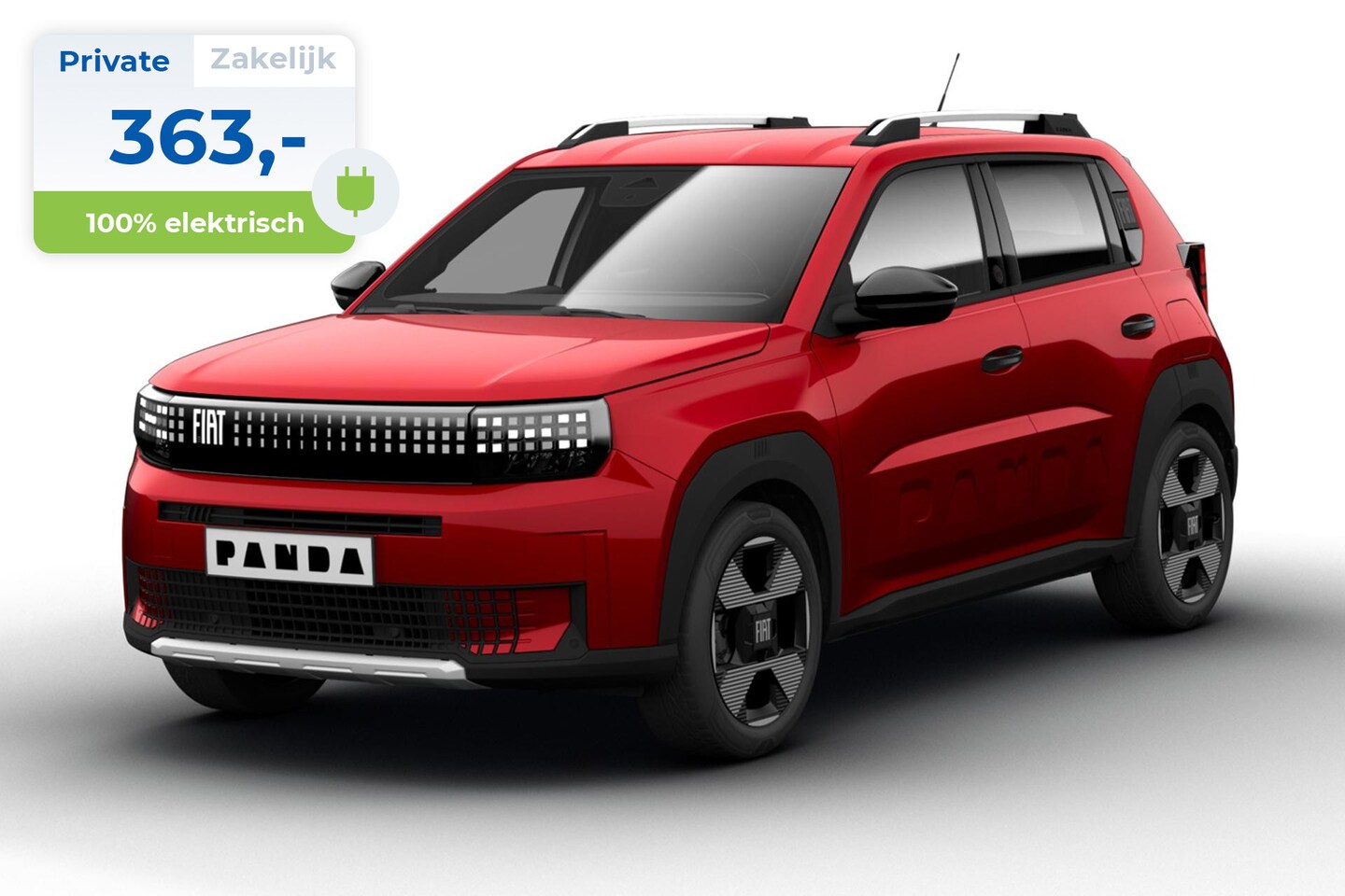 Fiat Grande Panda - RED 11kW 44kWh | All-in 363,- Private Lease | Direct uit voorraad - AutoWereld.nl
