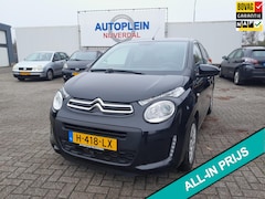 Citroën C1 - 1.0 VTi Feel nette in Nederland nieuw geleverde auto in het zwart