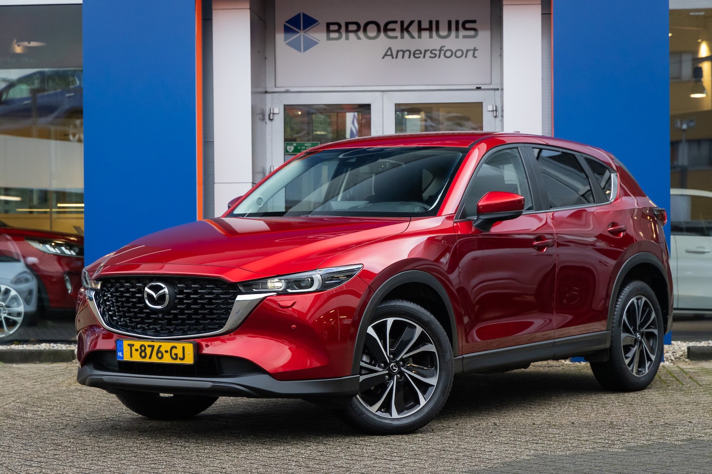 Mazda CX-5 - 2.0 e-SkyActiv-G M Hybrid 165 Advantage | Trekhaak | 360 camera | Head-up | Stuur+stoel ve - AutoWereld.nl