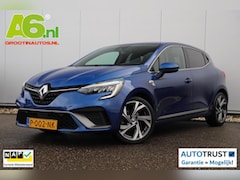 Renault Clio - 1.0 TCe R.S. Line Half Leder Navigatie Achteruitrijcamera Sfeerverlichting 16 inch LMV All