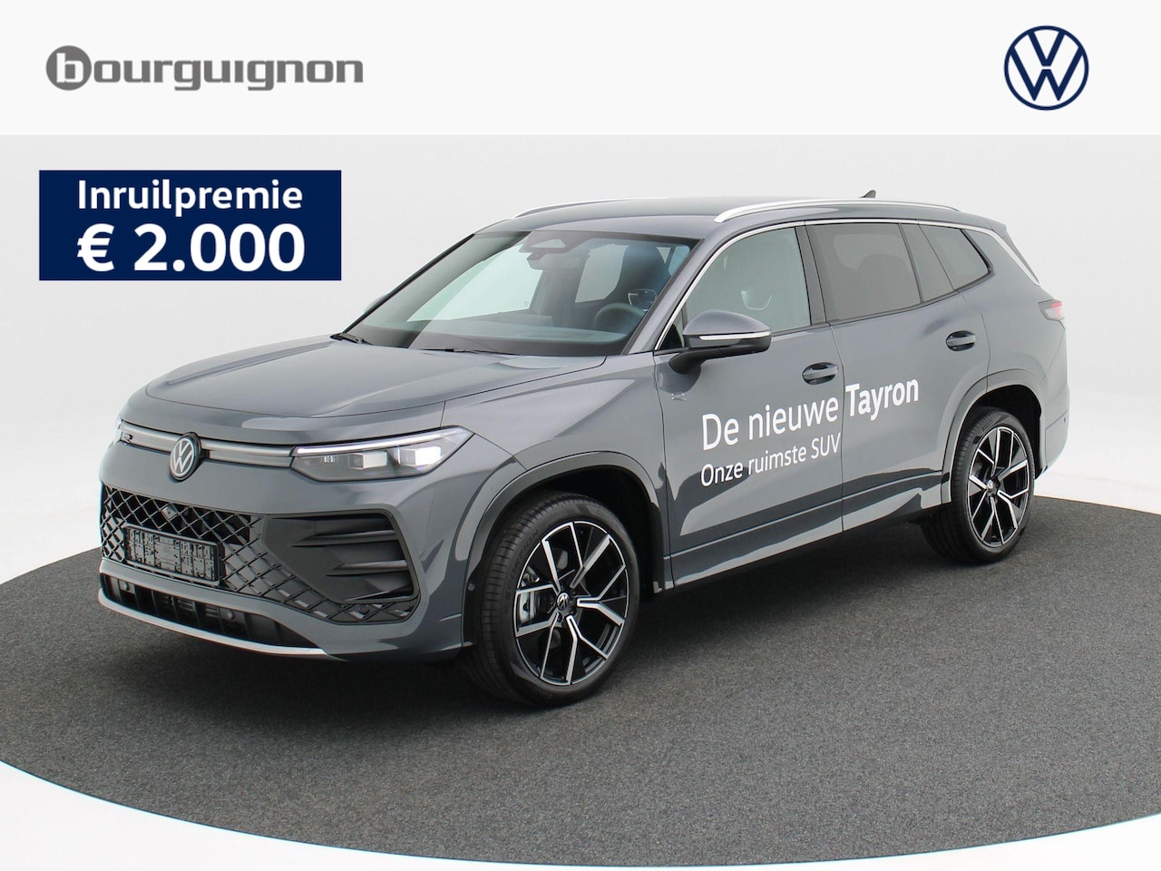 Volkswagen Tayron - R-Line-Edition 1.5 eTSI 150 pk | 7 Persoons | Harman Kardon | 360 Camera | Elektrische Ach - AutoWereld.nl