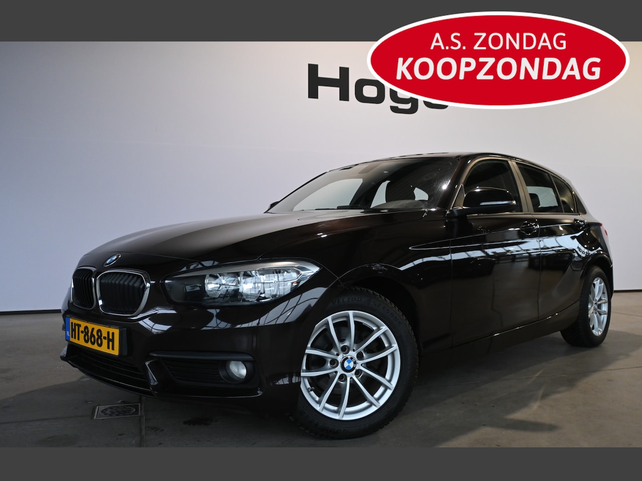 BMW 1-serie - 118i EDE Corporate Lease Essential Automaat Clima Navigatie Rijklaarprijs Inruil Mogelijk! - AutoWereld.nl