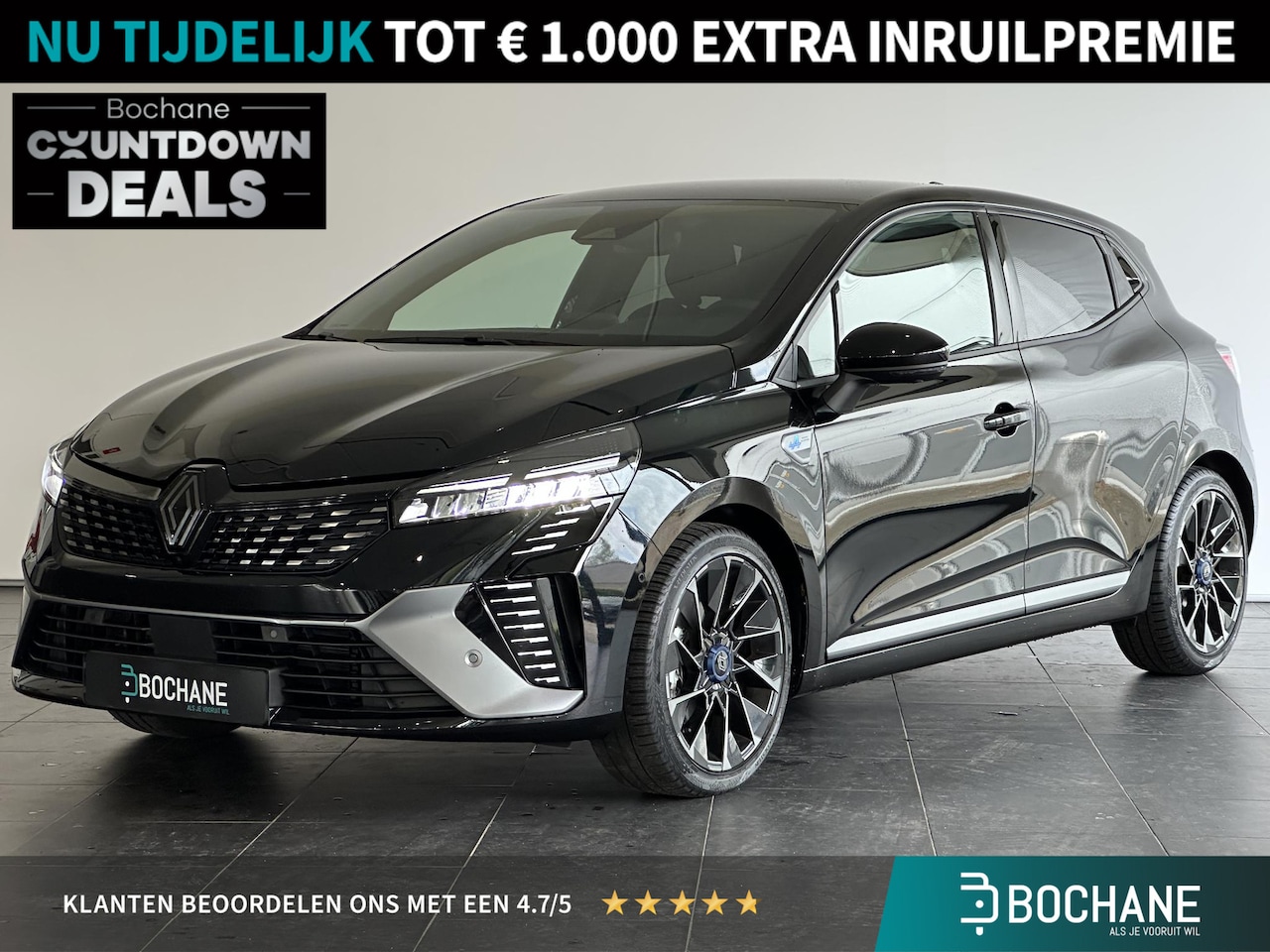 Renault Clio - 1.6 E-Tech Full Hybrid 145 esprit Alpine 360° CAMERA | ADAPTIEVE CRUISE CONTROL | NAVIGATI - AutoWereld.nl