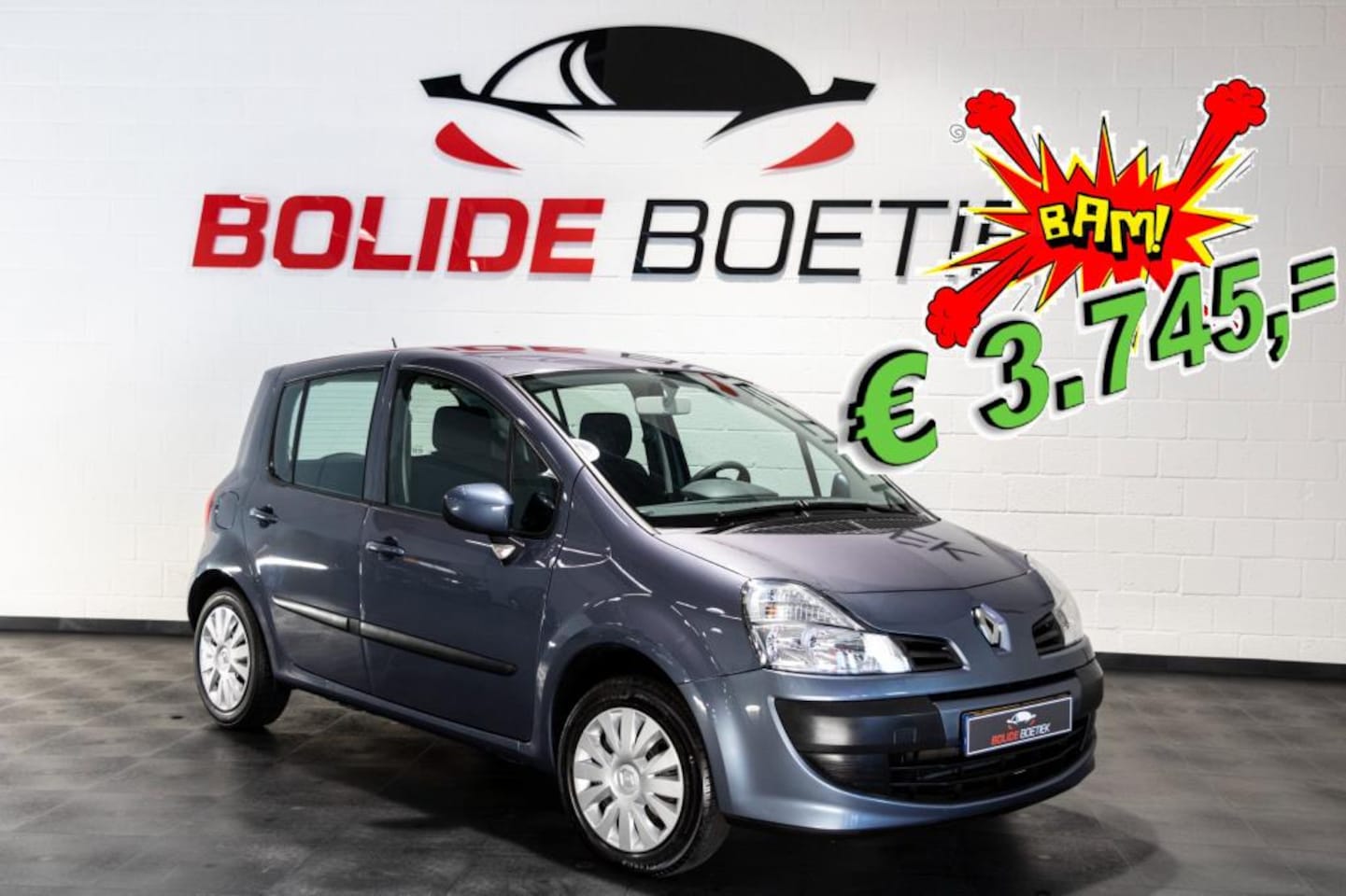 Renault Modus - 1.2-16V 5-deurs NL-auto |Lage KM-stand !!! (NAP) |Elktr. ramen |Airco | CPV - AutoWereld.nl