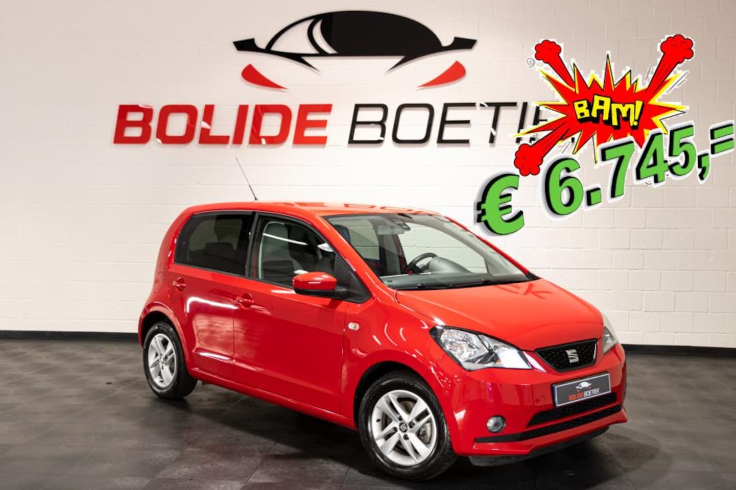 SEAT Mii - 1.0 Sport |Navigatie |Airco |Regensensor |NL-auto |Elk. ramen & Spiegels |LM velgen - AutoWereld.nl