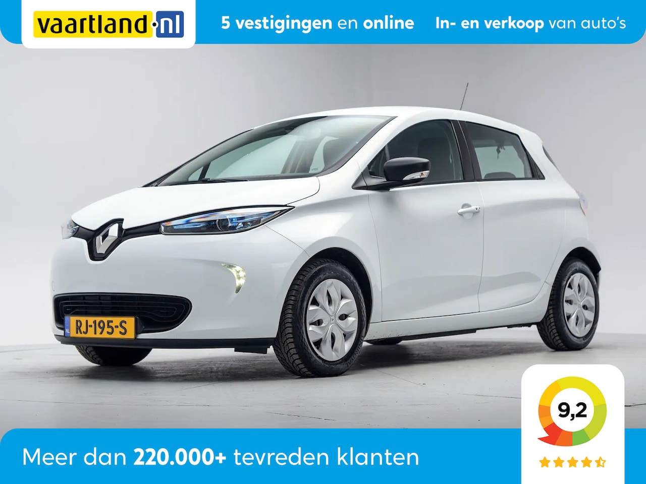 Renault Zoe - R90 Life 41 kWh [ Navi Sensoren Achter Clima ] - AutoWereld.nl