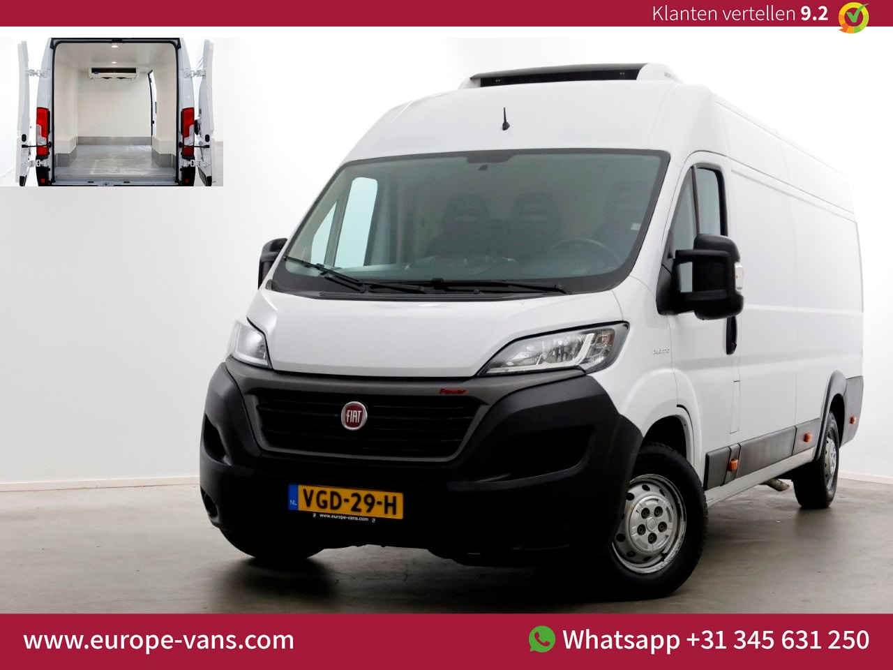 Fiat Ducato - 35 2.3 MultiJet 160pk L4H2 Maxi Koelwagen 06-2020 - AutoWereld.nl