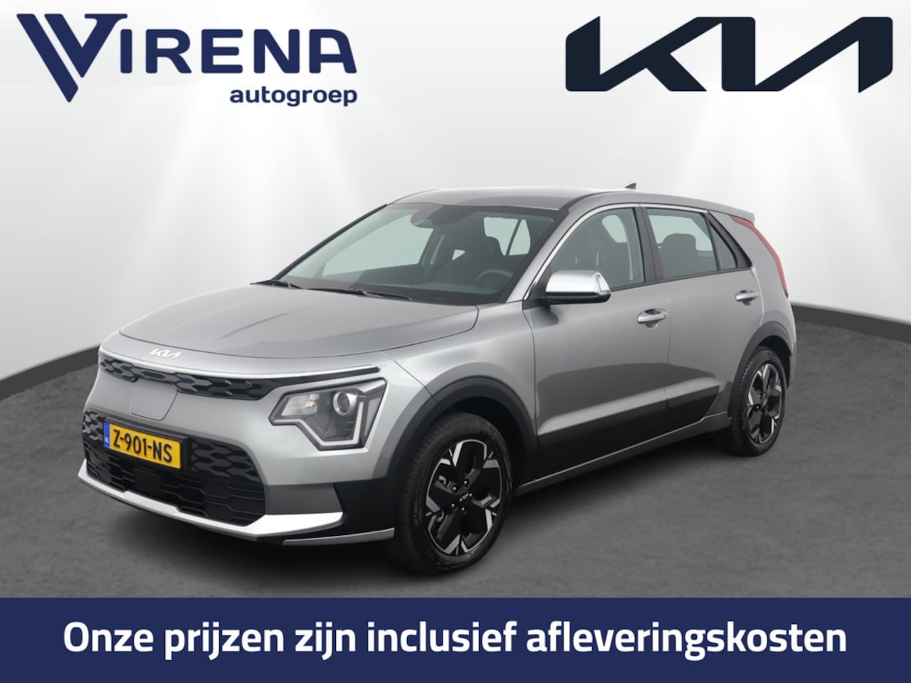 Kia Niro EV - Light Edition 64.8 kWh - SOH 99% - Navigatie - Climate Control - Apple Carplay/Android Aut - AutoWereld.nl
