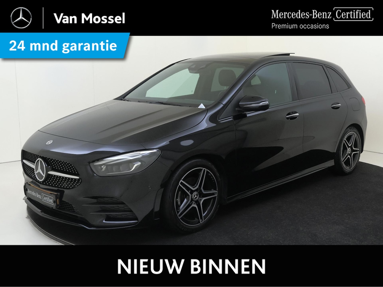 Mercedes-Benz B-klasse - 180 Business Solution AMG Plus /Panoramadak /Memory stoelen /Nightpakket - AutoWereld.nl