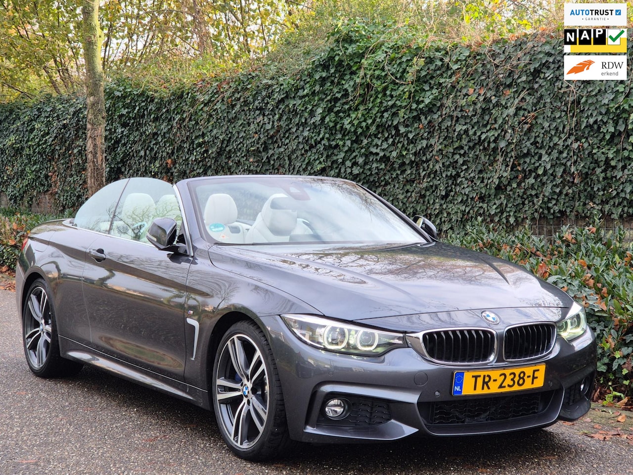 BMW 4-serie Cabrio - 330i M Sport Apple CarPlay 6WB Dig. DASH Elk.Stoelen Line Assist Dodehoek Camera 430i High - AutoWereld.nl