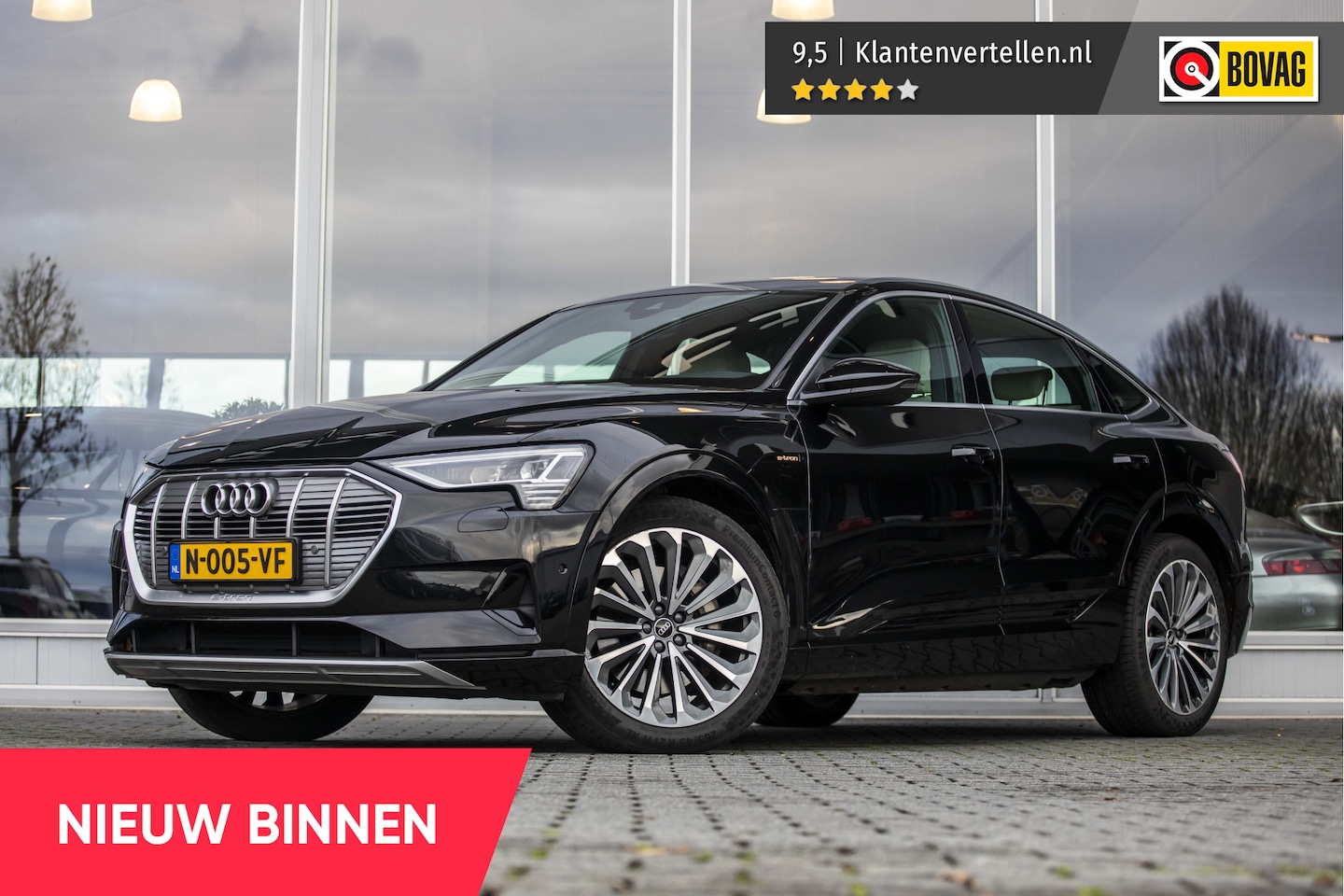 Audi e-tron Sportback - 55 quattro Advanced edition Plus 95 kWh | B&O | Camera | Leder - AutoWereld.nl