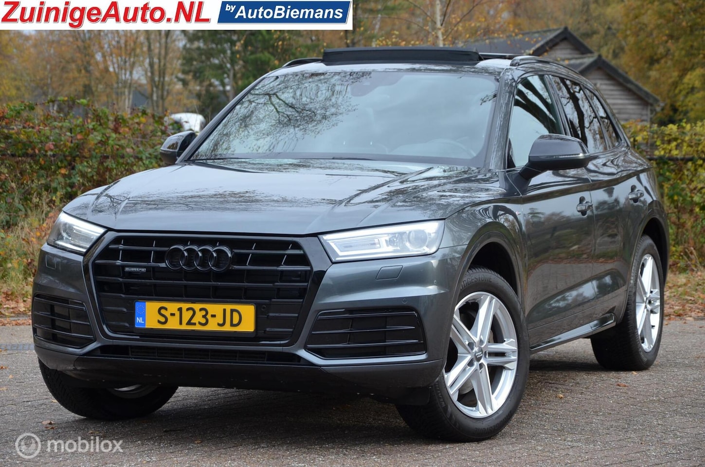 Audi Q5 - 2.0 TFSI Quattro S Line Edition Pano Trekhaak Black Optic - AutoWereld.nl