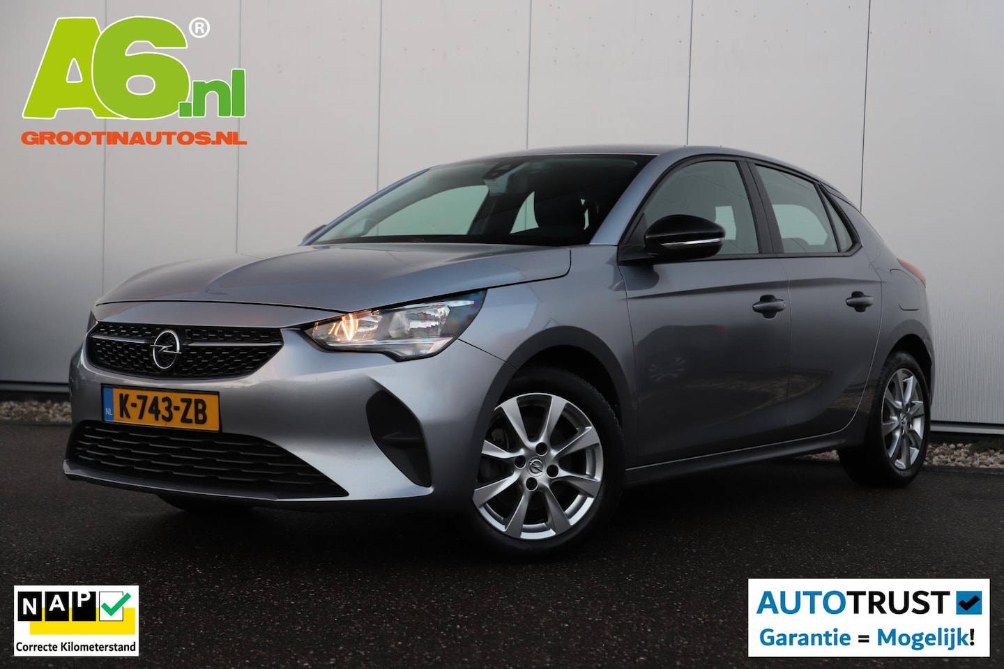Opel Corsa - 1.2 Edition 102PK Navigatie Achteruitrijcamera 16 inch LMV Airco Cruise Control Carplay An - AutoWereld.nl
